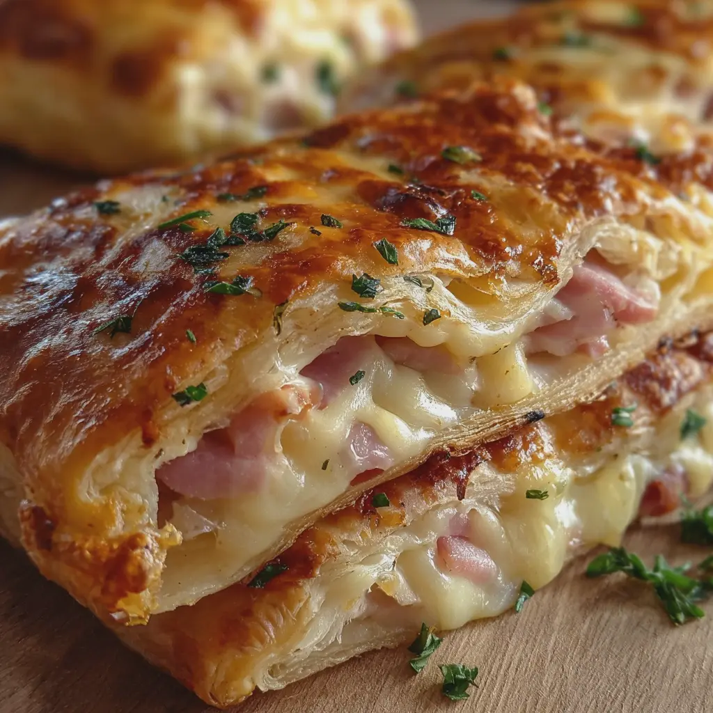 Napolitanas de Chicken Ham y Queso
