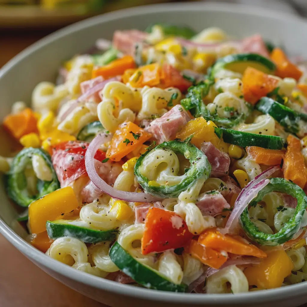 Ensalada de Coditos con Verduras🥕🌽
