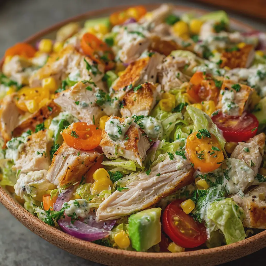 ENSALADA DE POLLO 🥗😋