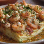 Lasaña Cremosa de Mariscos con Camarones y Cangrejo