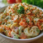 Ensalada Cremosa de Coditos zanahoria🥕