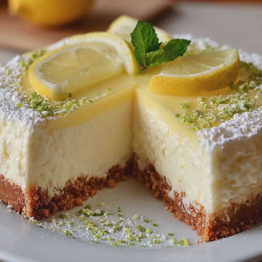 Tarta de Yogur y Limón