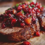 Lomo de Res con Salsa de Frutos Rojos