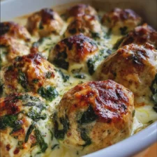 Albóndigas de pollo con ricotta y espinacas al horno: la mejor receta casera