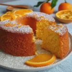 Bizcocho de naranja súper esponjoso
