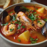 Sopa Española de Mariscos