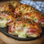 PANCITOS RELLENOS DE JAMÓN Y QUESO
