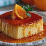 Flan de Zumo de Naranja