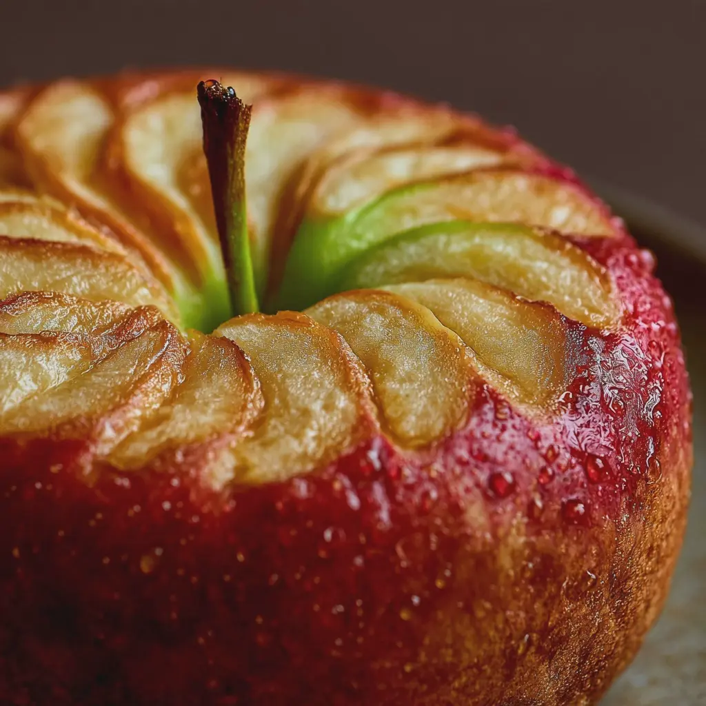 Obra Maestra de Manzana Sin Harina ni Azúcar