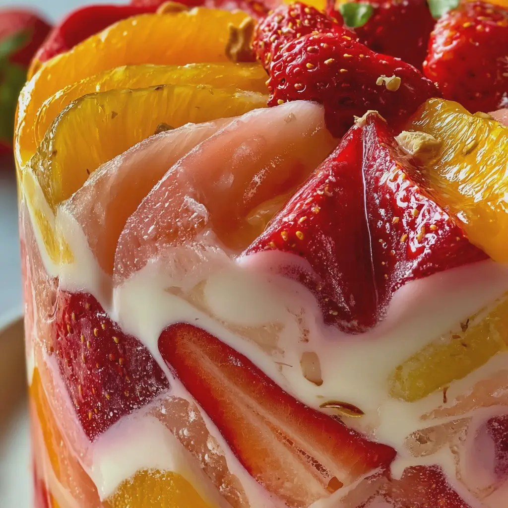 GELATINA CREMOSA DE FRUTAS
