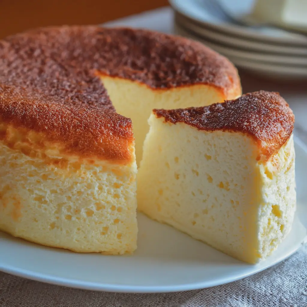 Pastel de Queso Japonés Esponjoso