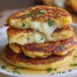 TORTITAS DE PLÁTANO RELLENAS DE QUESO
