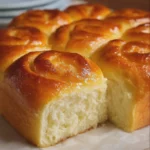 Rolls de crema pastelera bien tiernos y esponjosos