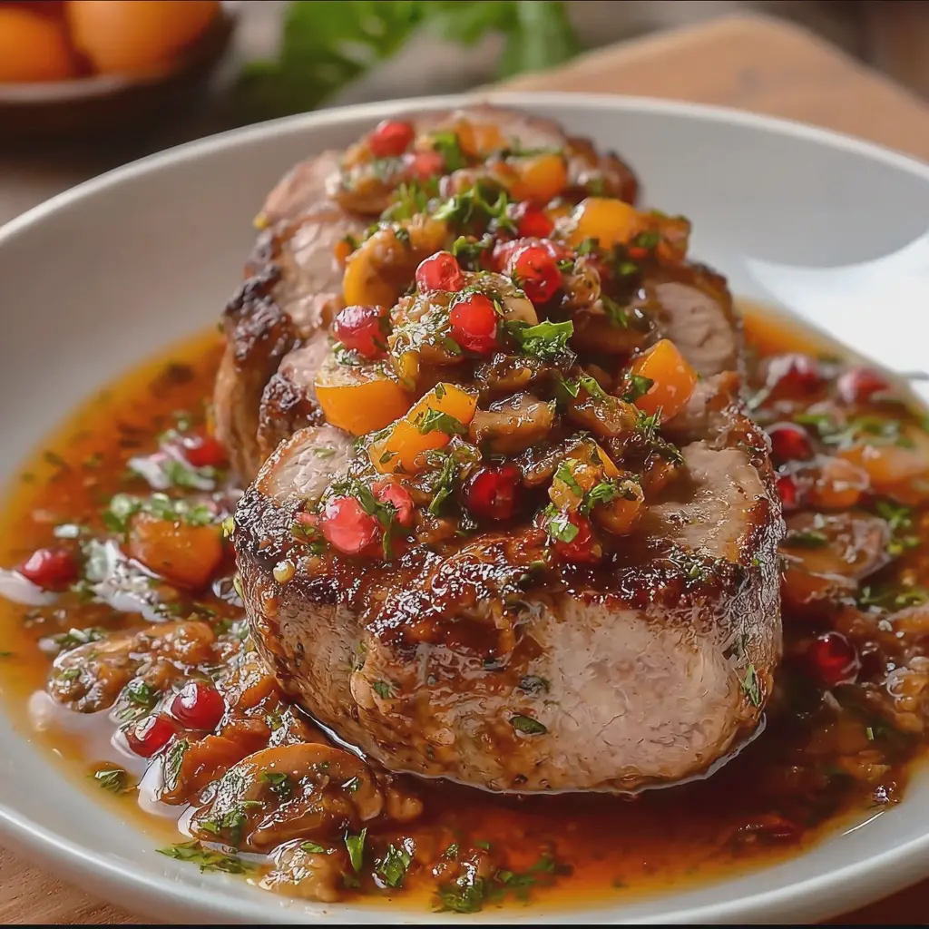 Solomillo de Ternera en Salsa para Navidad