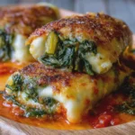 Acelgas Capeadas Rellenas de Queso