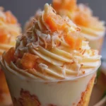 Gelatinas Cremosas de Piña y Zanahoria