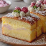 Bizcocho de Yogur con Crema Pastelera
