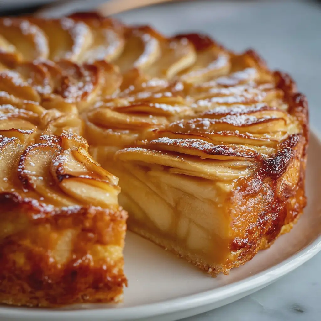TARTA DE MANZANA ALEMANA