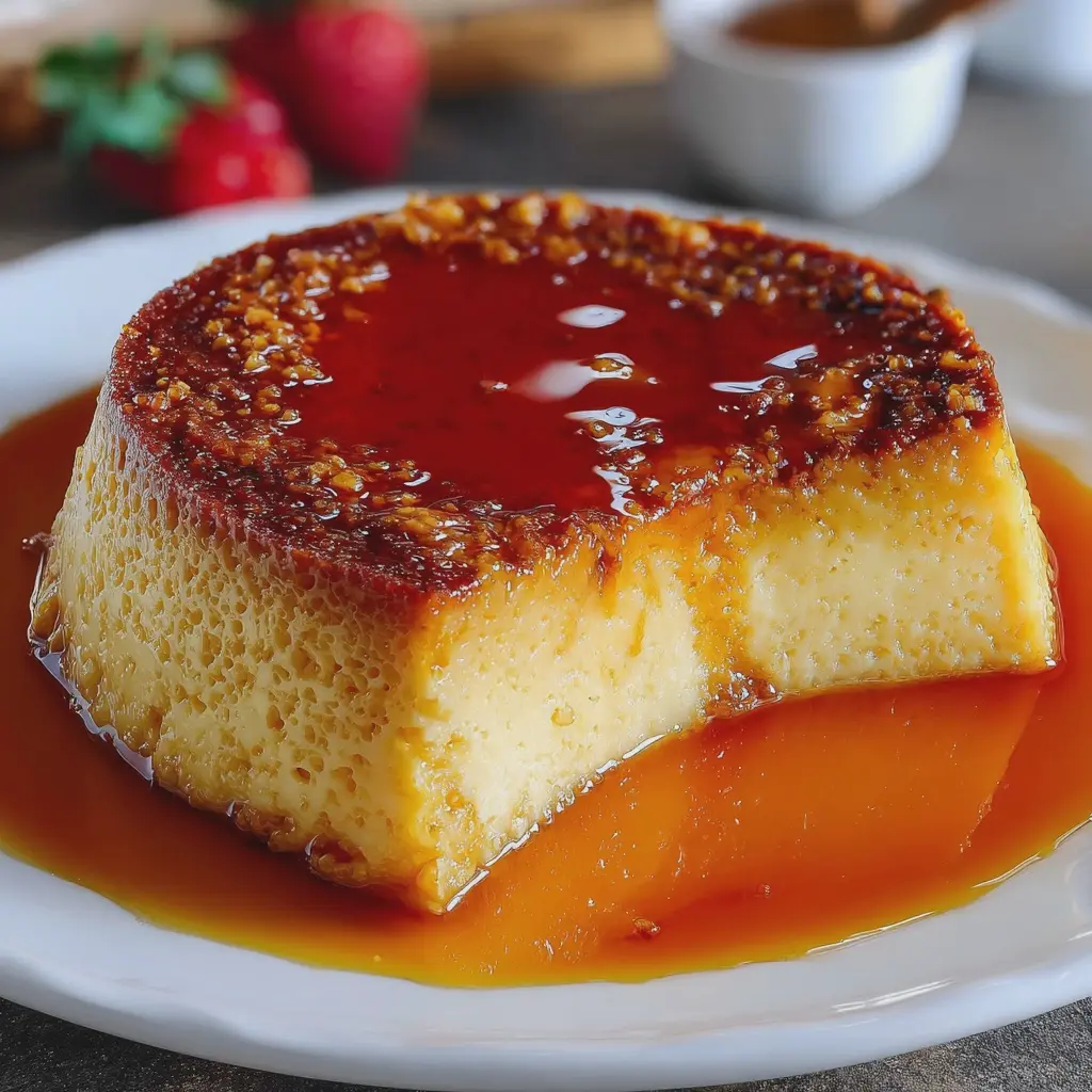 Flan Clásico de Caramelo