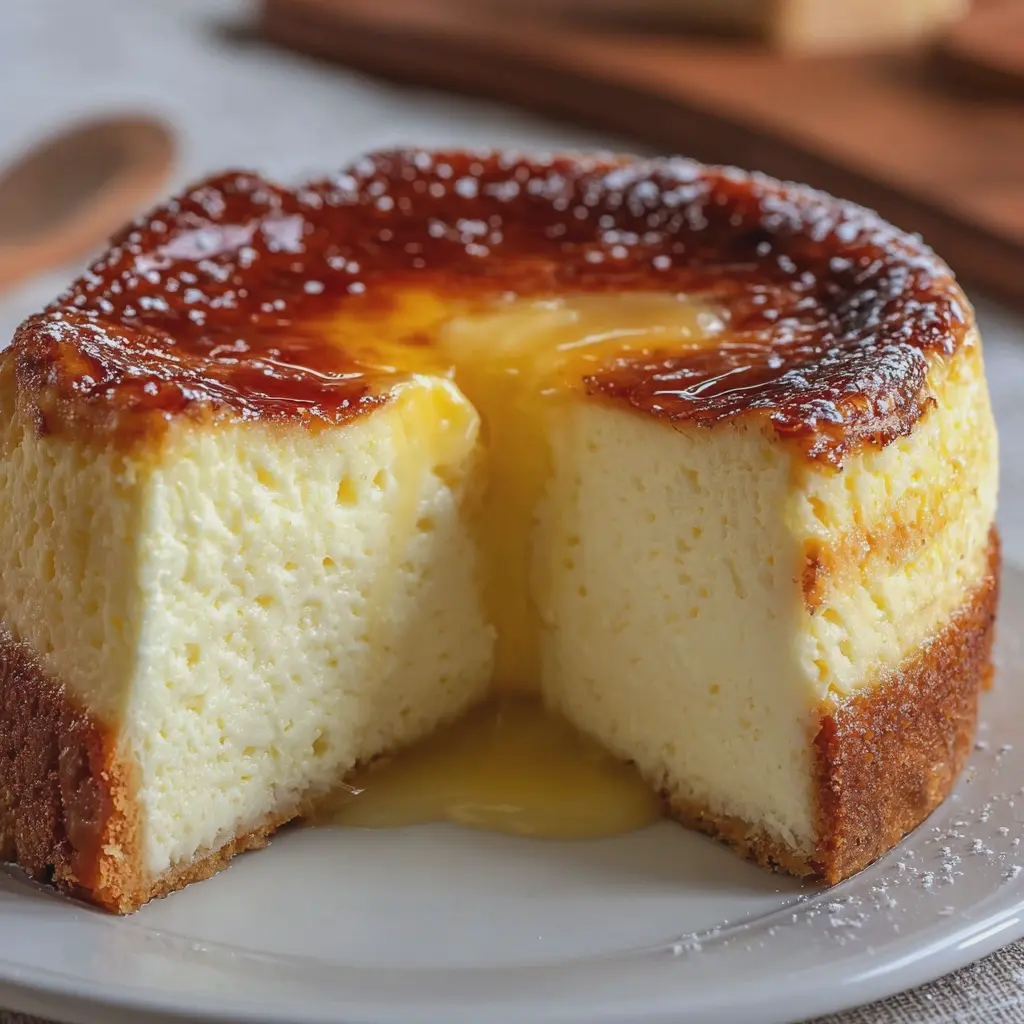 TARTA DE QUESO Y LECHE CONDENSADA